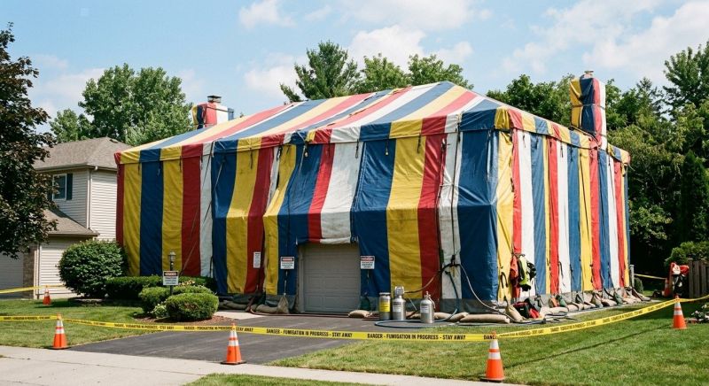 Termite Tenting in Madison, WI